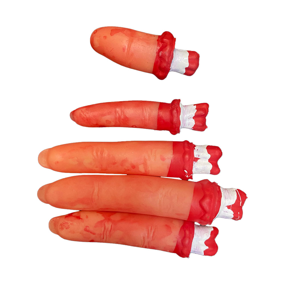 Foto 2 de Dedos decepados falsos c/ 5und decoração halloween