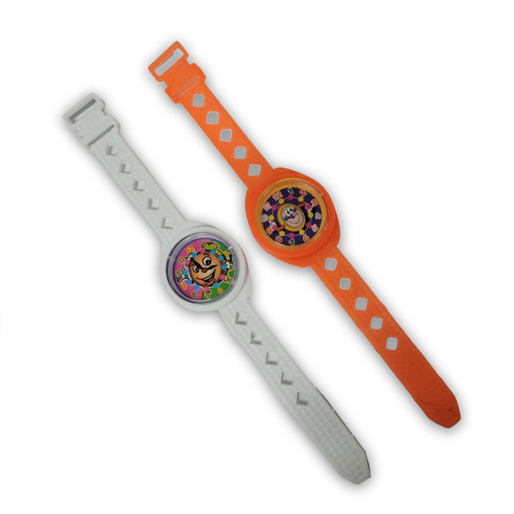 Foto 2 de Relógio redondo intantil brinquedo com 2 unidades sortido