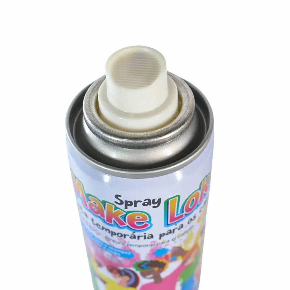 Foto 2 de Tinta spray cabelo 120ml make loko azul 1und make+