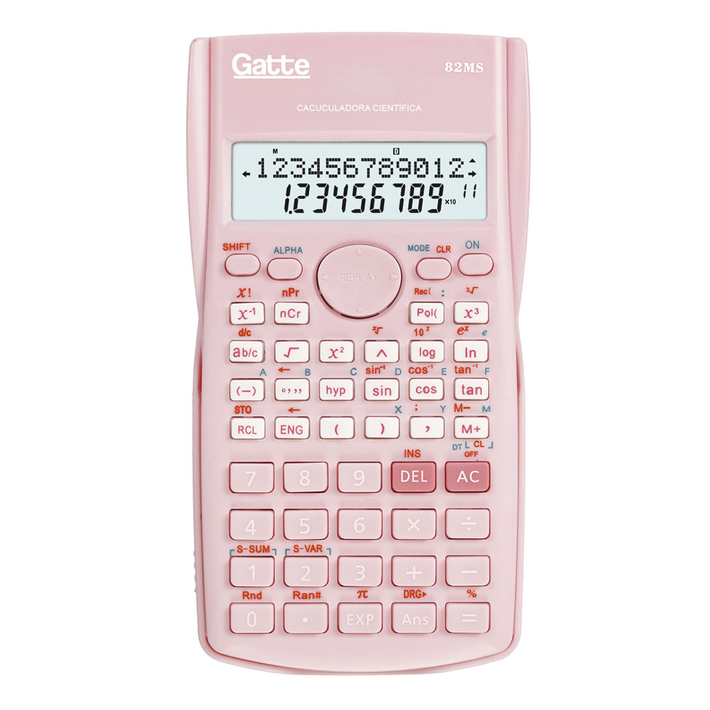 Foto 2 de Calculadora cientifica 240 funções 1und cor sortida make+