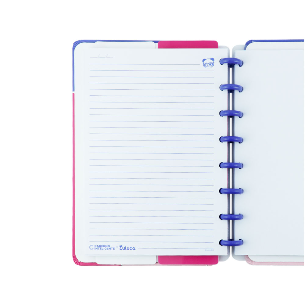 Foto 3 de Caderno inteligente by luluca lulike colorido a5 80 folhas