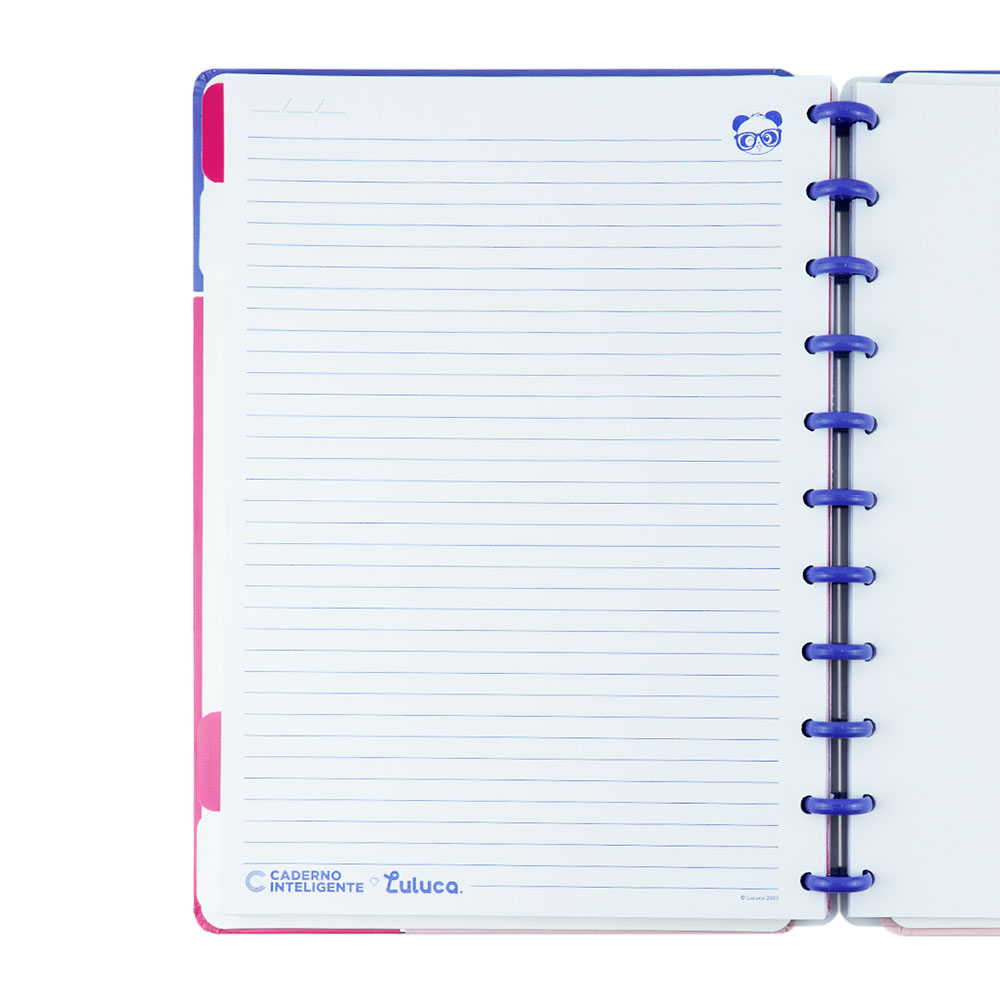 Foto 2 de Caderno inteligente by luluca lulike colorido grande 80fls