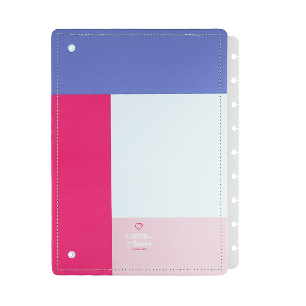 Foto 2 de Capa e contracapa luluca lulike caderno inteligente médio