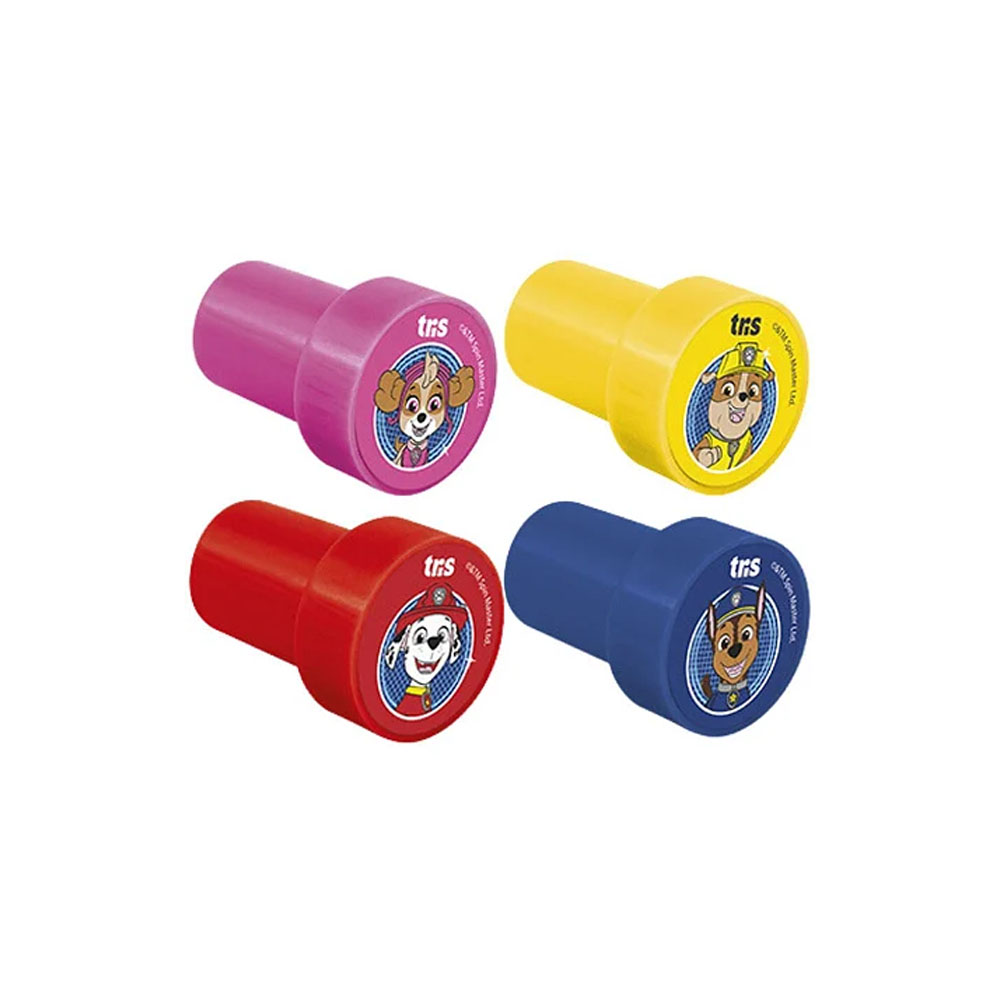 Foto 2 de Carimbo auto entintado patrulha canina c/ 4und tris