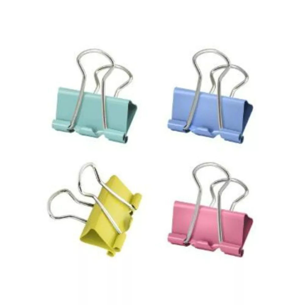 Foto 2 de Prendedor de papel binder clips 25mm 8und yin´s paper