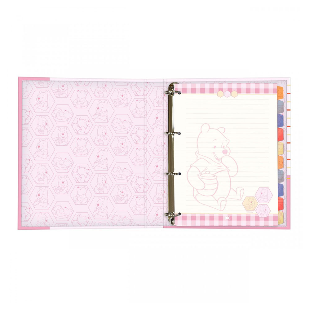 Foto 2 de Fichário univ. 10 divisórias 48fls ursinho pooh dac