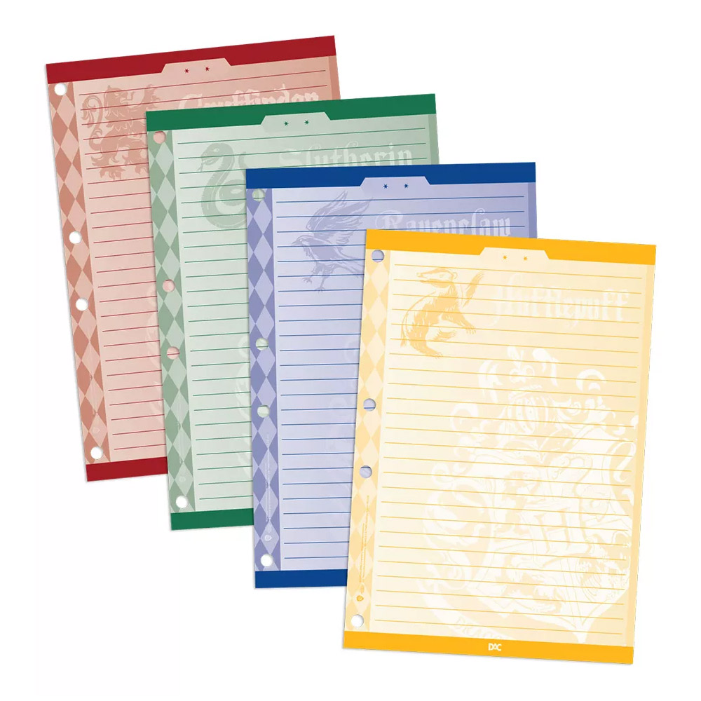 Foto 2 de Fichário colegial harry potter hogwarts 144 folhas dac