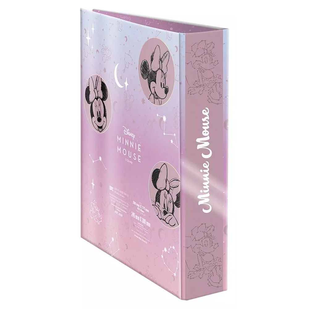 Foto 3 de Fichário universitário disney minnie mouse 48 folhas dac
