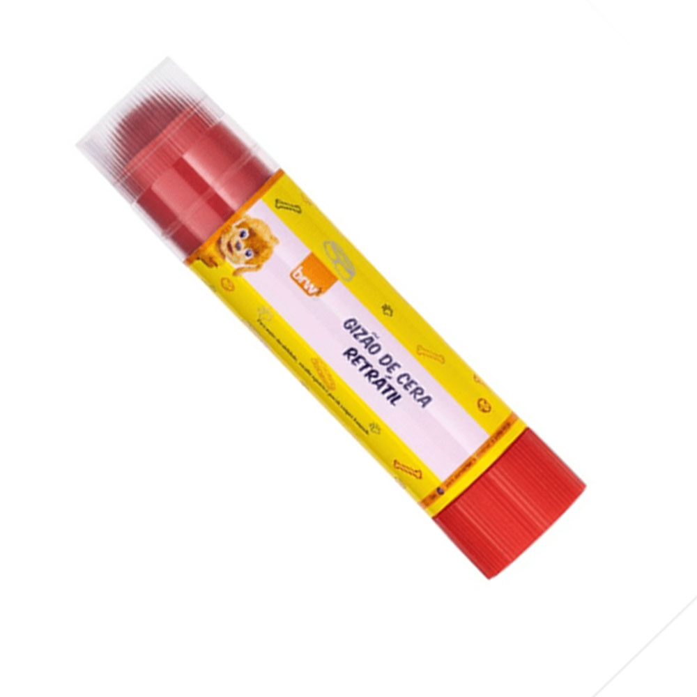 Foto 3 de Gizão de cera retrátil de 6 cores gz1207 brw