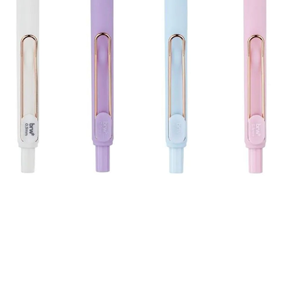 Foto 3 de Lapiseira plástica tons pasteis soul soft 0,9mm brw