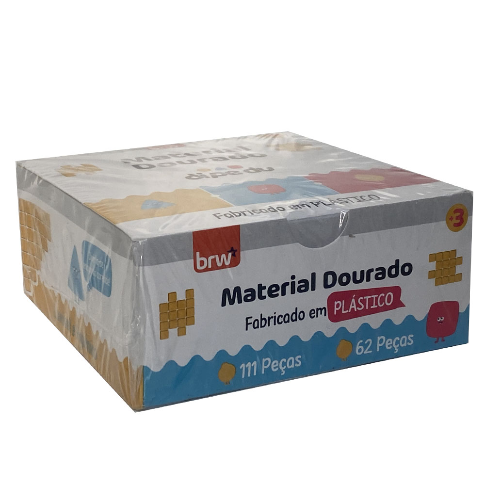 Foto 2 de Material dourado 111 peças di pe du brw