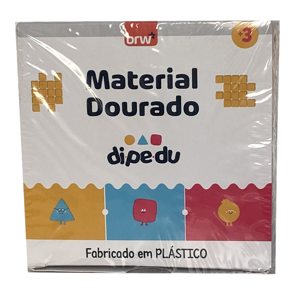 Foto 3 de Material dourado 62 peças di pe du brw