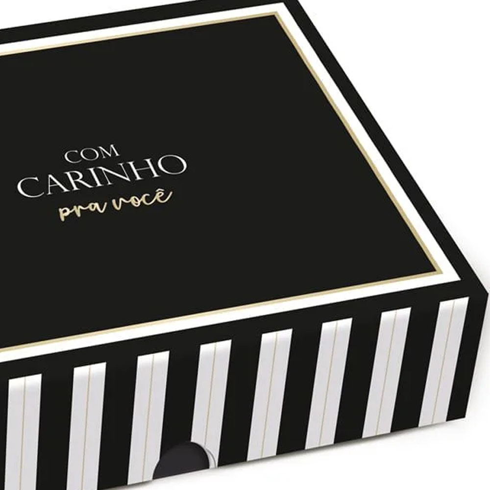 Foto 3 de Caixa de presente retangular maison tam g