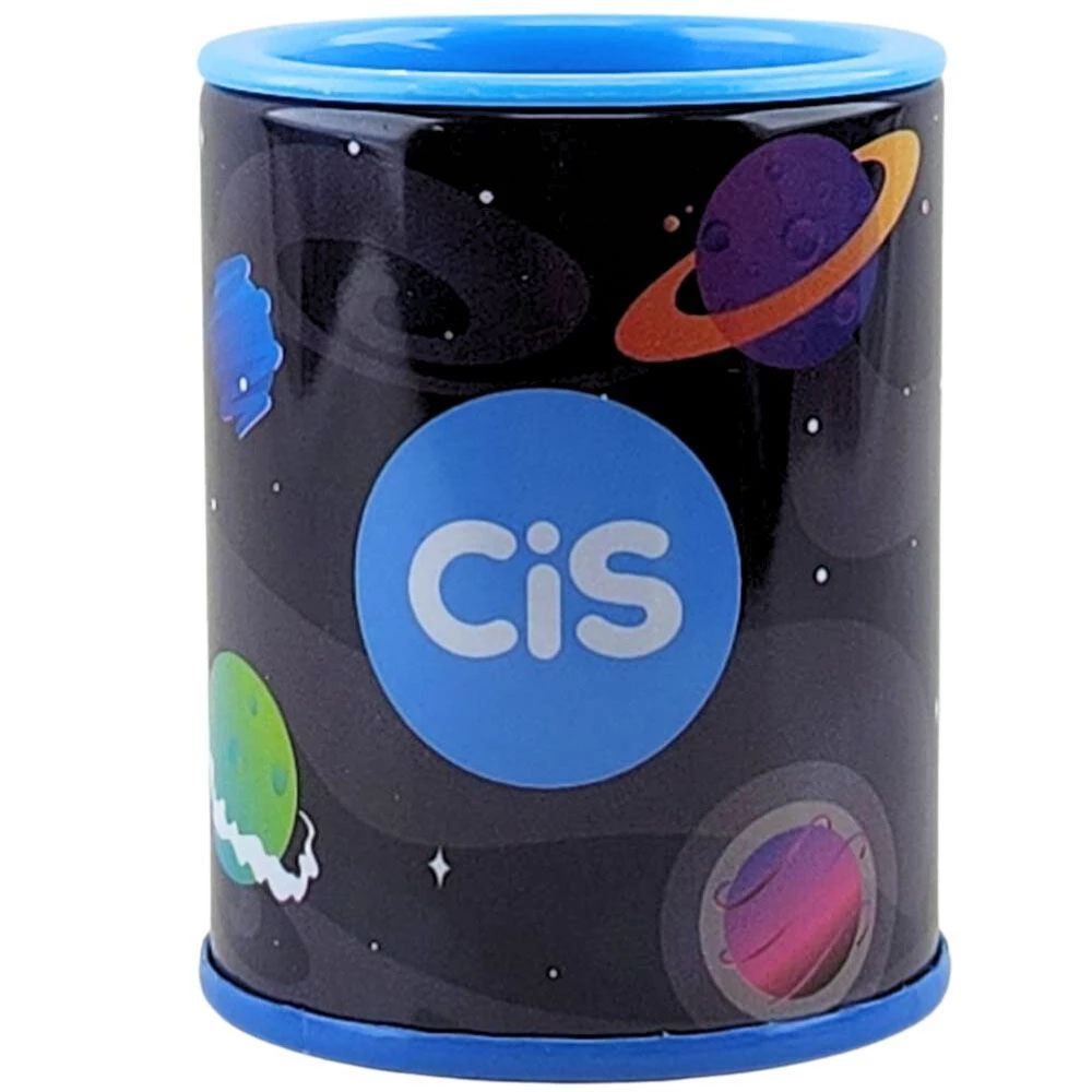 Foto 3 de Apontador escolar de lata deposito 2 furos 1und sortido cis