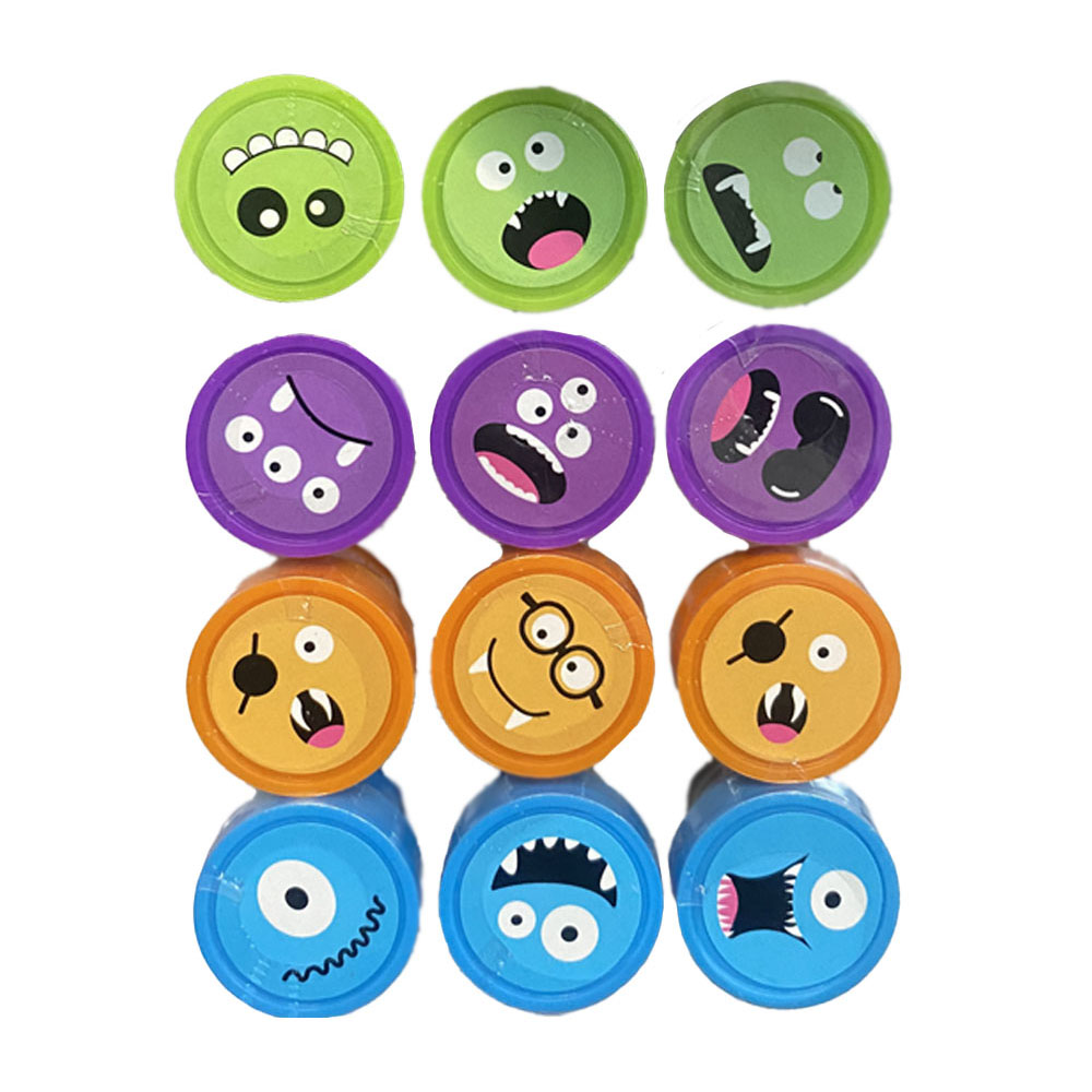 Foto 2 de Carimbos cis stamp monstros 1und sortidos cis