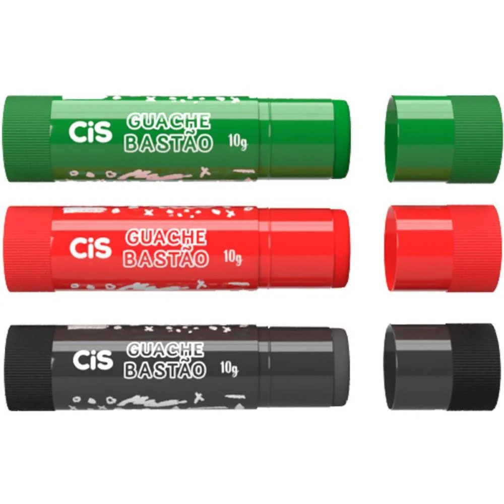 Foto 2 de Tinta guache bastão 6 cores criatic cis