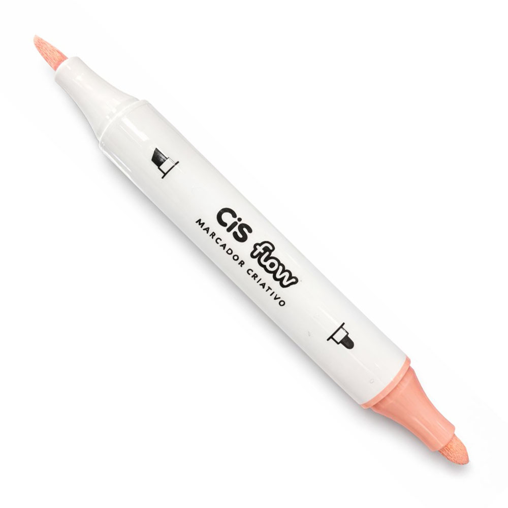 Foto 3 de Caneta marcador flow dual graf 6 cores tons de pele cis