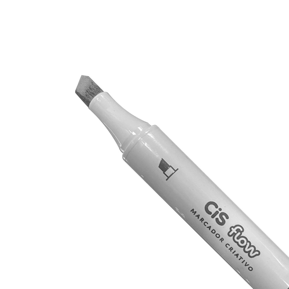 Foto 2 de Caneta marcador criativo dual brush flow cinza 205 cis