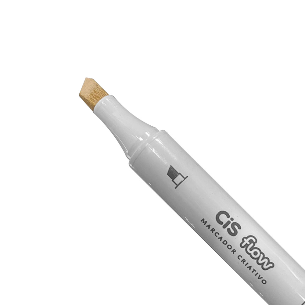 Foto 2 de Caneta marcador criativo dual brush flow creme 201 cis