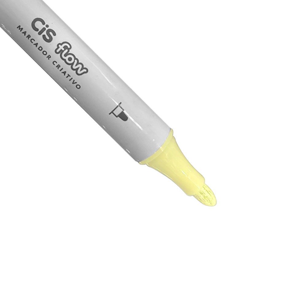 Foto 3 de Caneta marcador criativo dual brush flow amarelo 146 cis