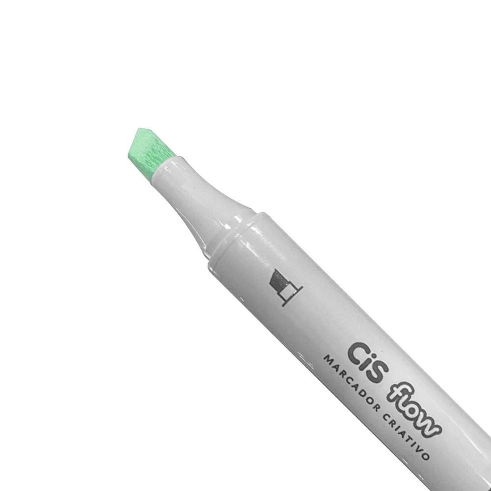 Foto 2 de Caneta marcador criativo dual brush flow menta 147 cis