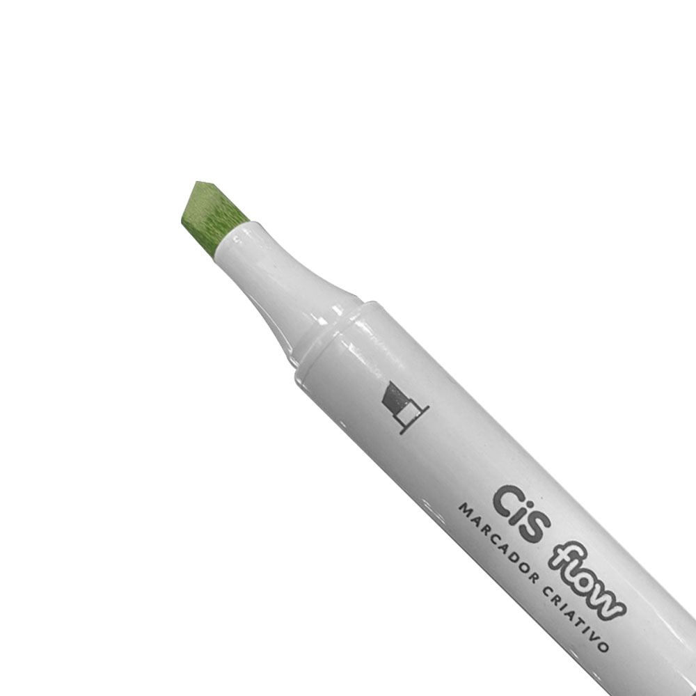 Foto 2 de Caneta marcador criativo dual brush flow verde 154 cis
