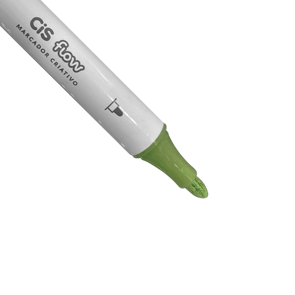 Foto 3 de Caneta marcador criativo dual brush flow verde 154 cis