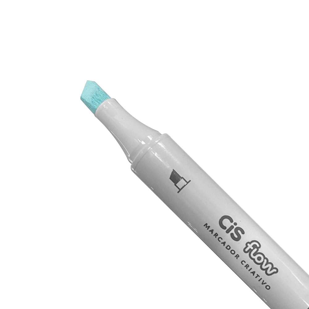 Foto 2 de Caneta marcador criativo dual brush flow azul 148 cis