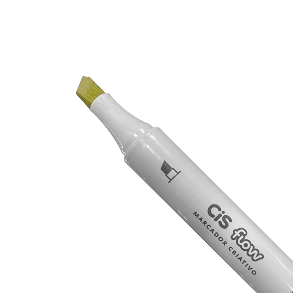Foto 2 de Caneta marcador criativo dual brush flow ouro 300 cis