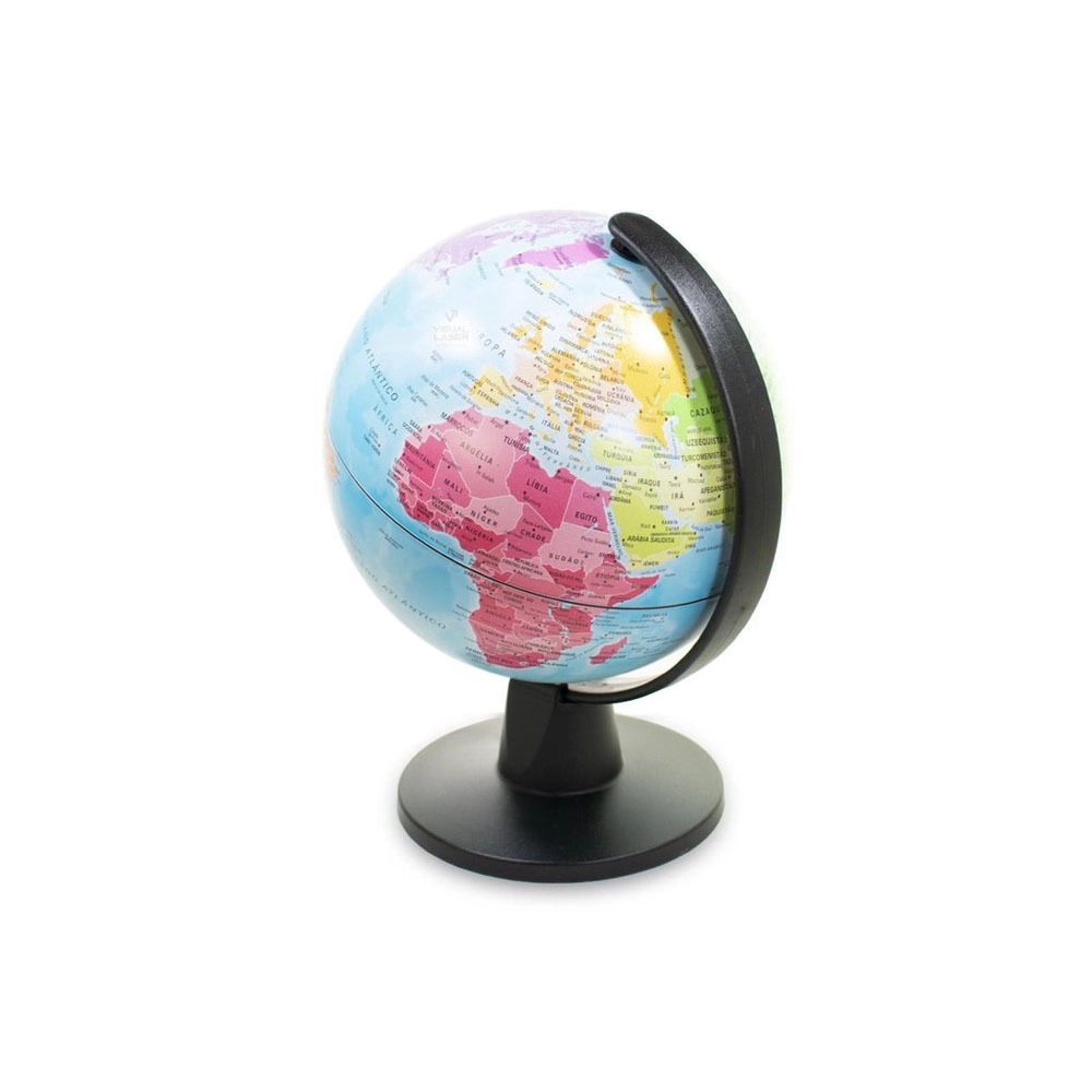 Foto 2 de Globo terrestre político 16cm mini continenti tecnodidattica