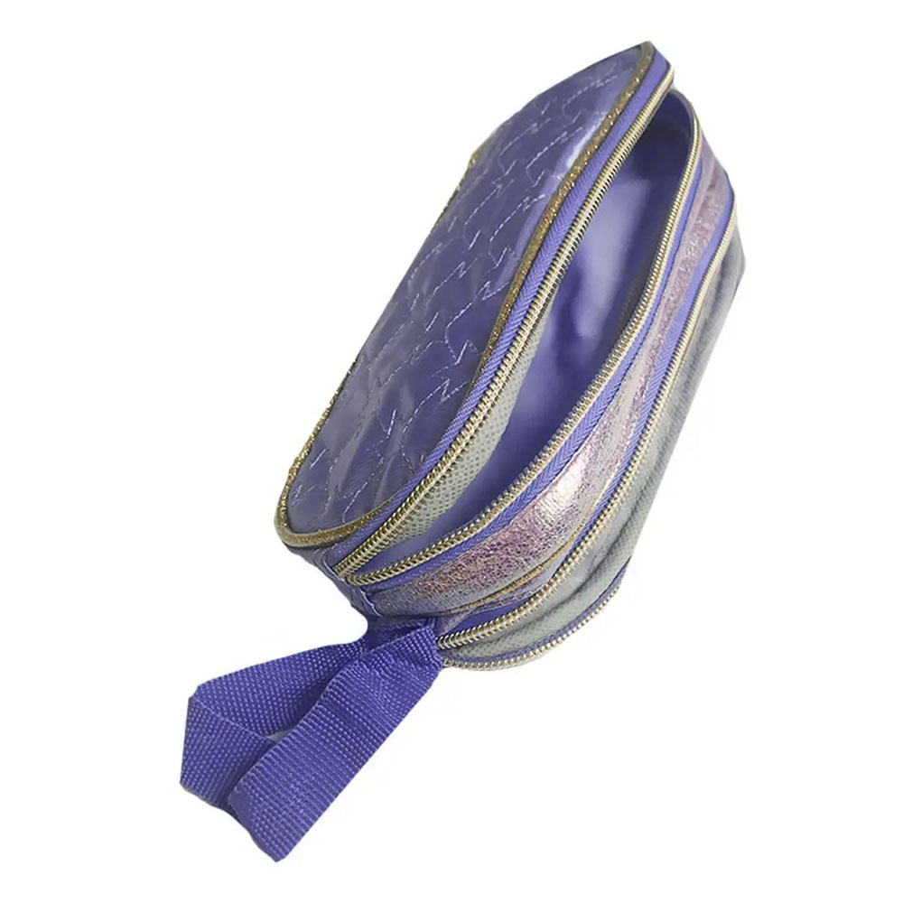 Foto 3 de Estojo 2 divisórias princesa sweet queen lilás clio