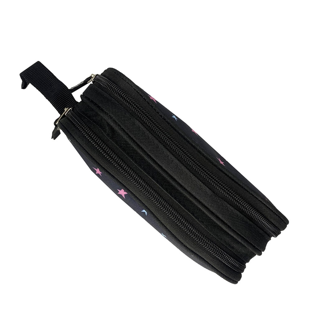 Foto 3 de Estojo 2 divisórias cross style panda unicórnio preto clio