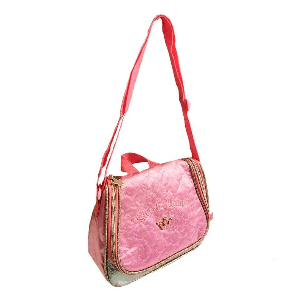 Foto 2 de Lancheira térmica escolar princesa sweet queen rosa clio