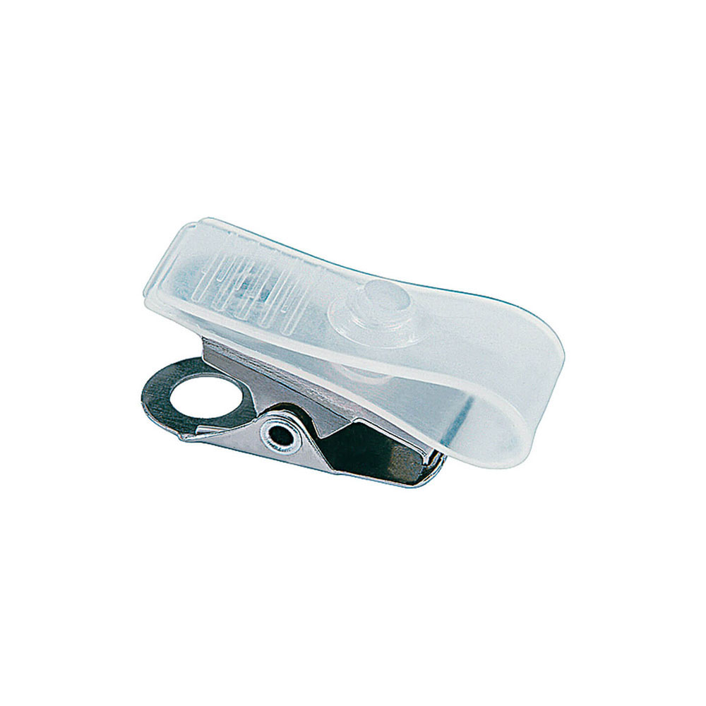 Foto 2 de Presilha para crachá de metal c/ jacaré 1 unidade dac