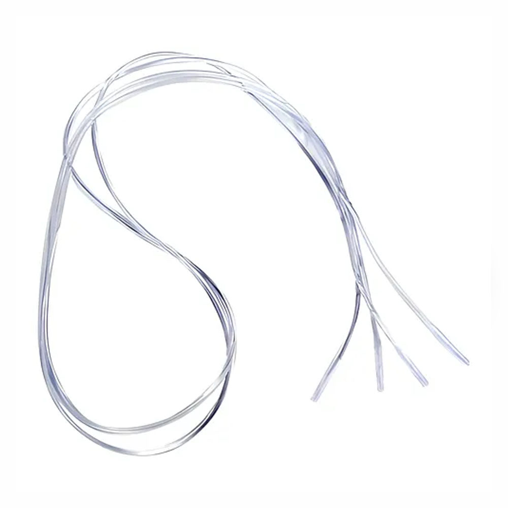 Foto 2 de Cordão plástico 2mm c/ ponteira plástica 80cm c/ 50 unidades