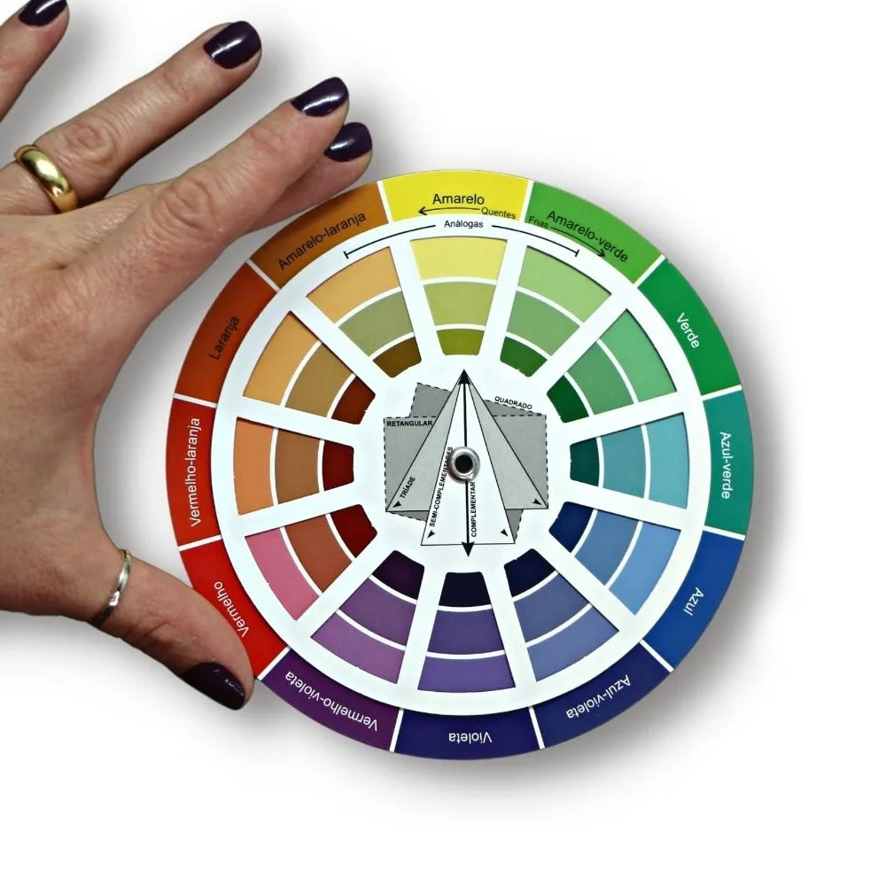 Foto 3 de Círculo cromático em português 13,3 diâmetro