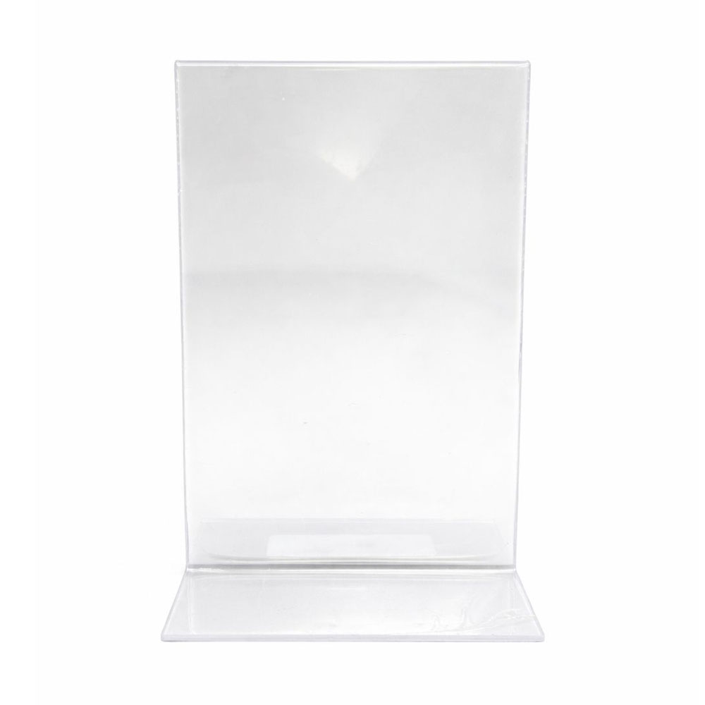 Foto 2 de Organizador display t acrílico cristal 10x15cm para mesa