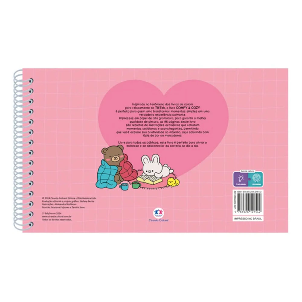 Foto 3 de Comfy and cozy pink   para colorir