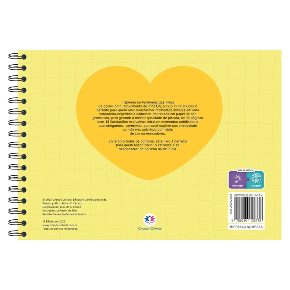 Foto 2 de Cute and cozy yellow   livro de colorir