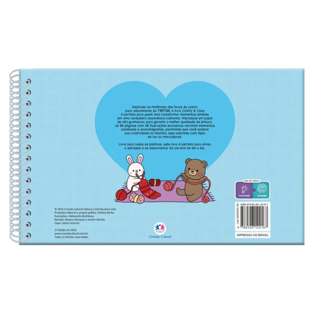 Foto 2 de Comfy and cozy blue   para colorir