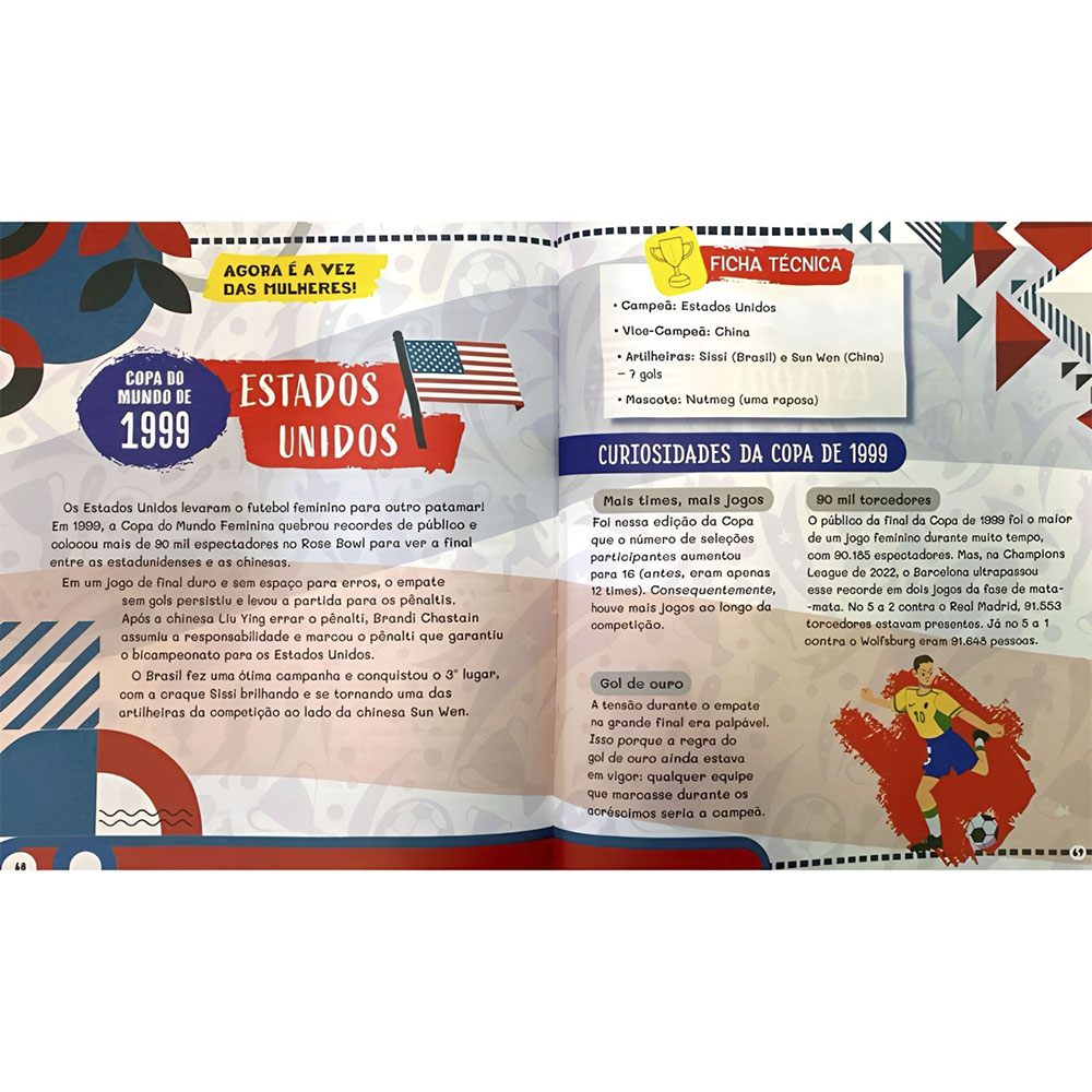 Foto 3 de O grande livro das copas do mundo   com figurinhas