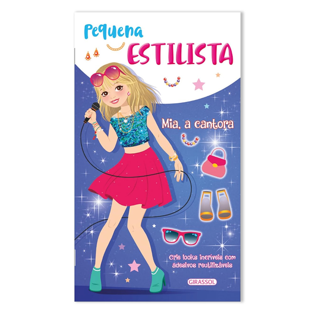 Pequena estilista   mia, a cantora