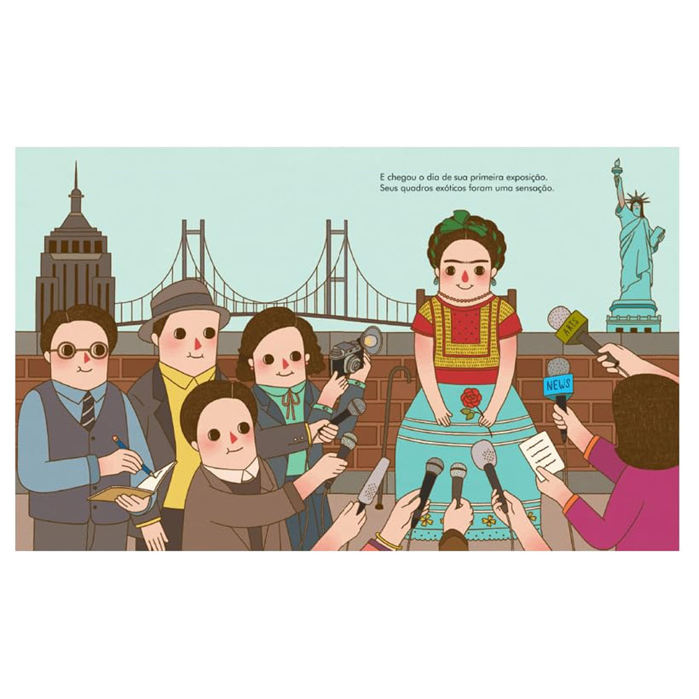 Foto 3 de Gente pequena, grandes sonhos   frida kahlo