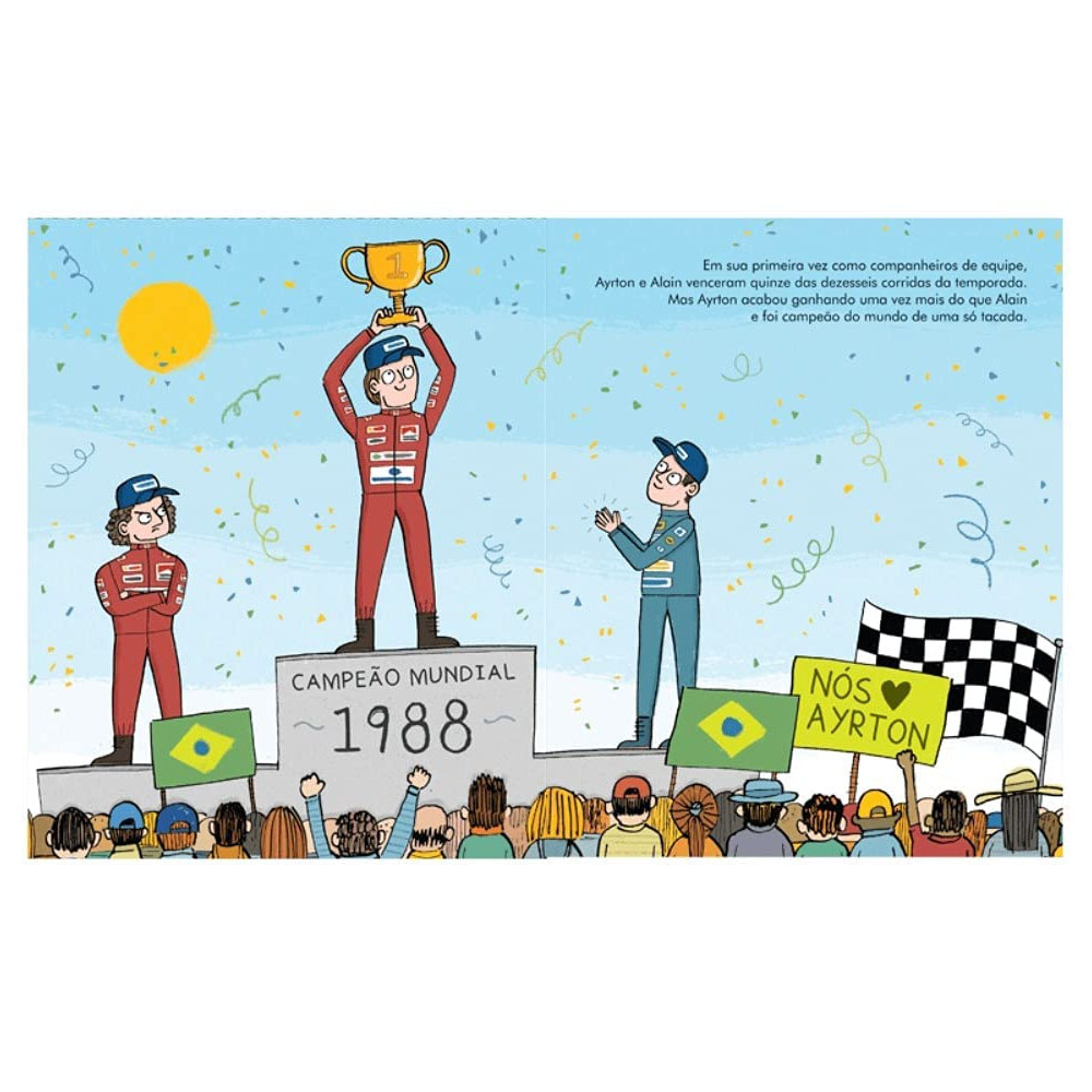 Foto 3 de Gente pequena, grandes sonhos   ayrton senna