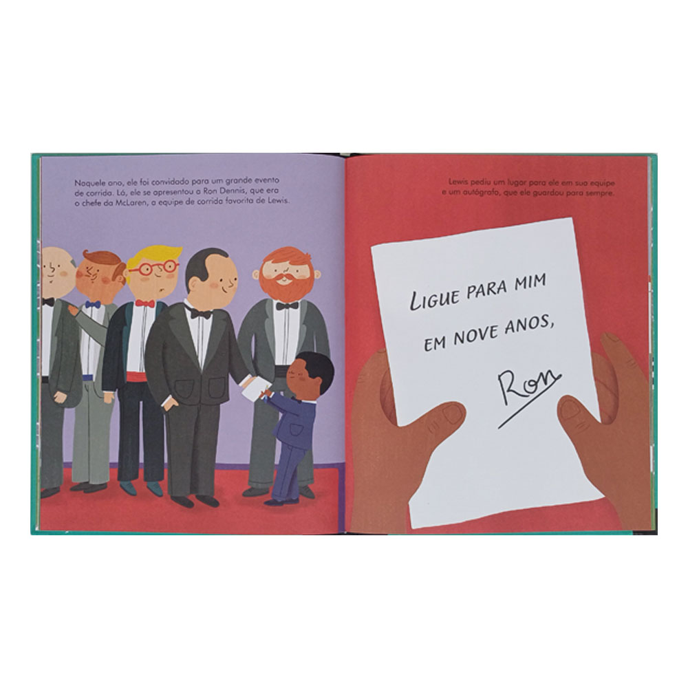 Foto 2 de Gente pequena, grandes sonhos   lewis hamilton