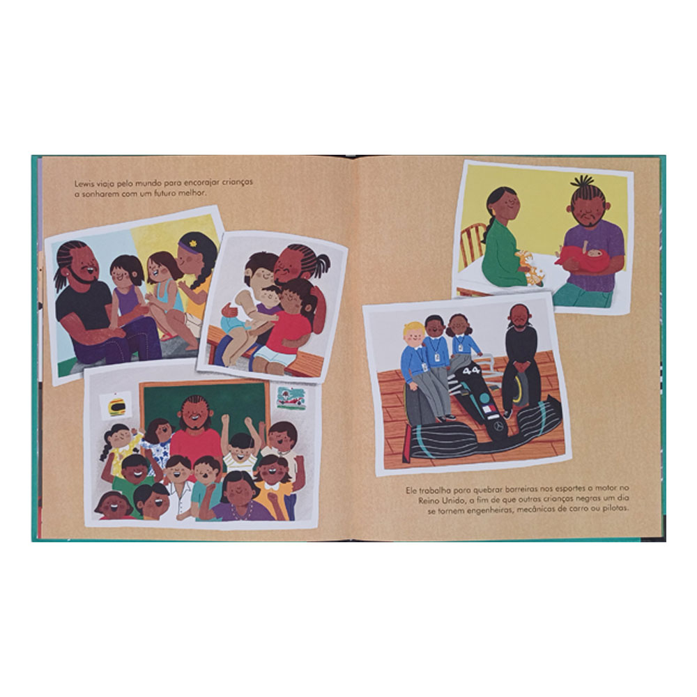 Foto 3 de Gente pequena, grandes sonhos   lewis hamilton