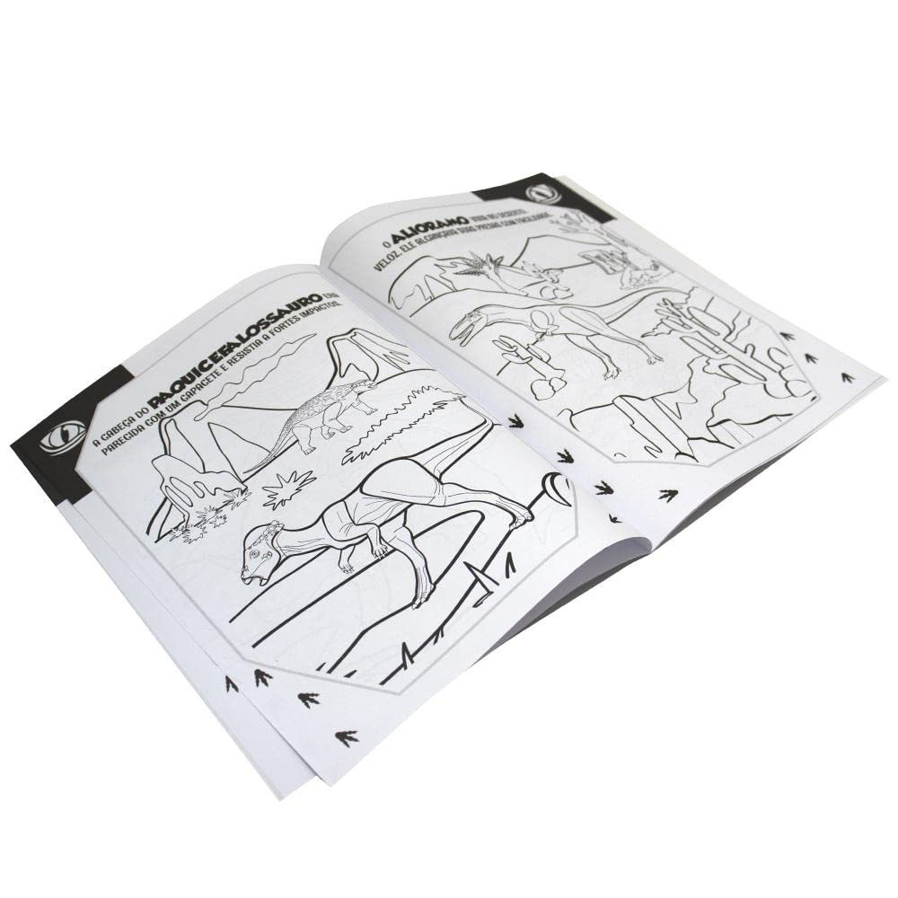 Foto 2 de Um toque de cor! dinossauros