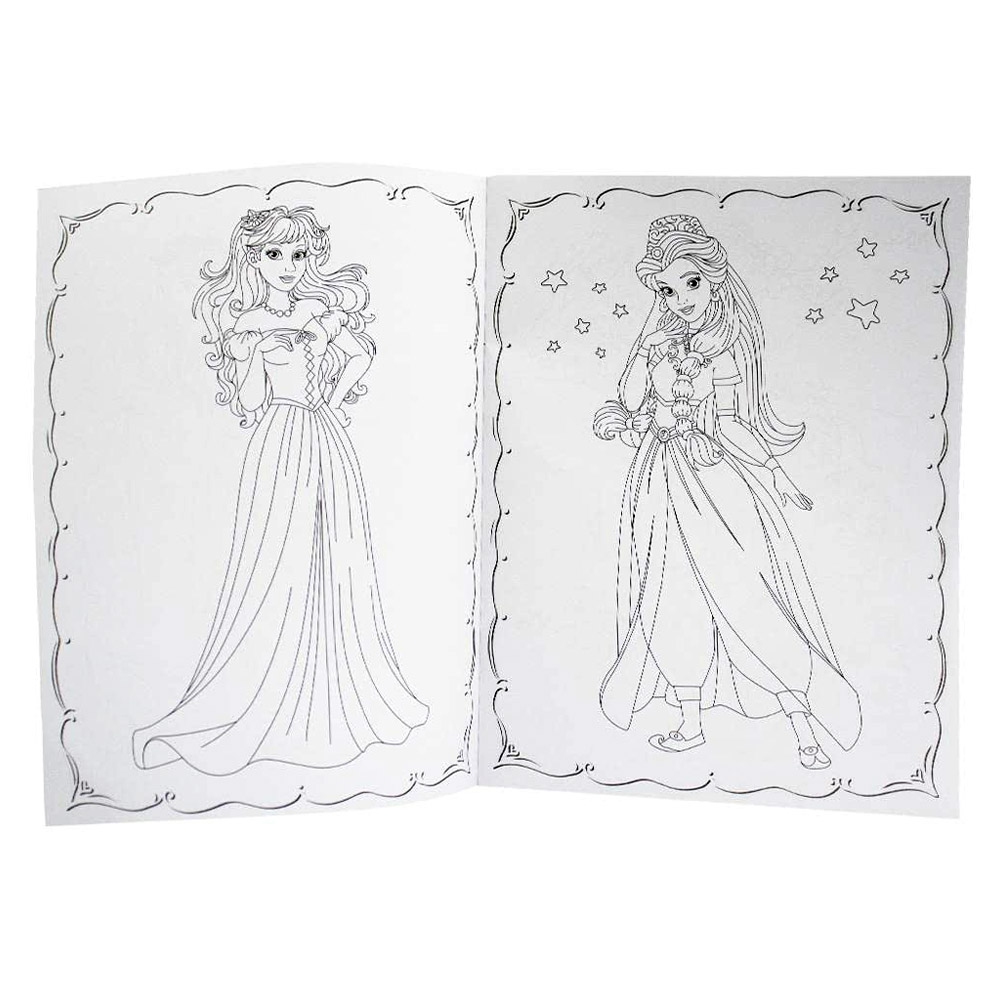 Foto 2 de Um toque de cor! princesas