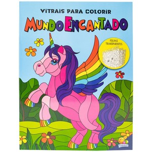Vitrais para colorir mundo encantado