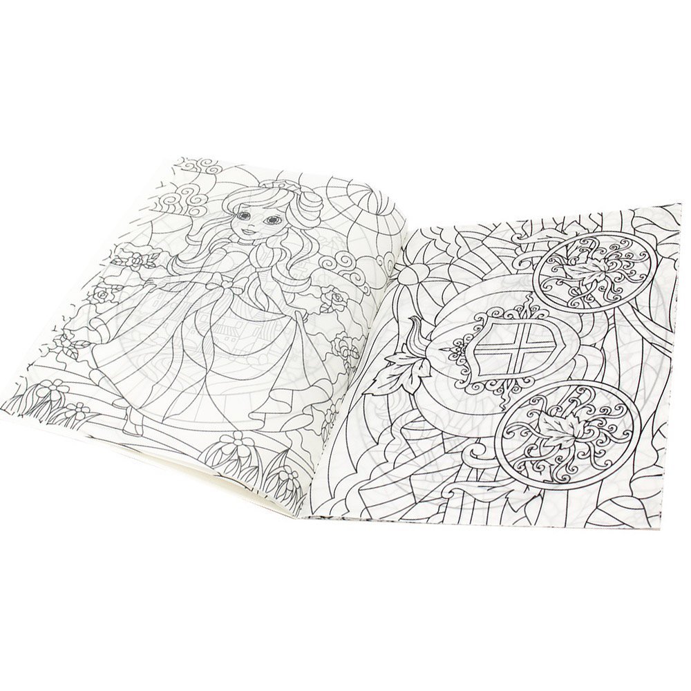 Foto 2 de Vitrais para colorir princesas